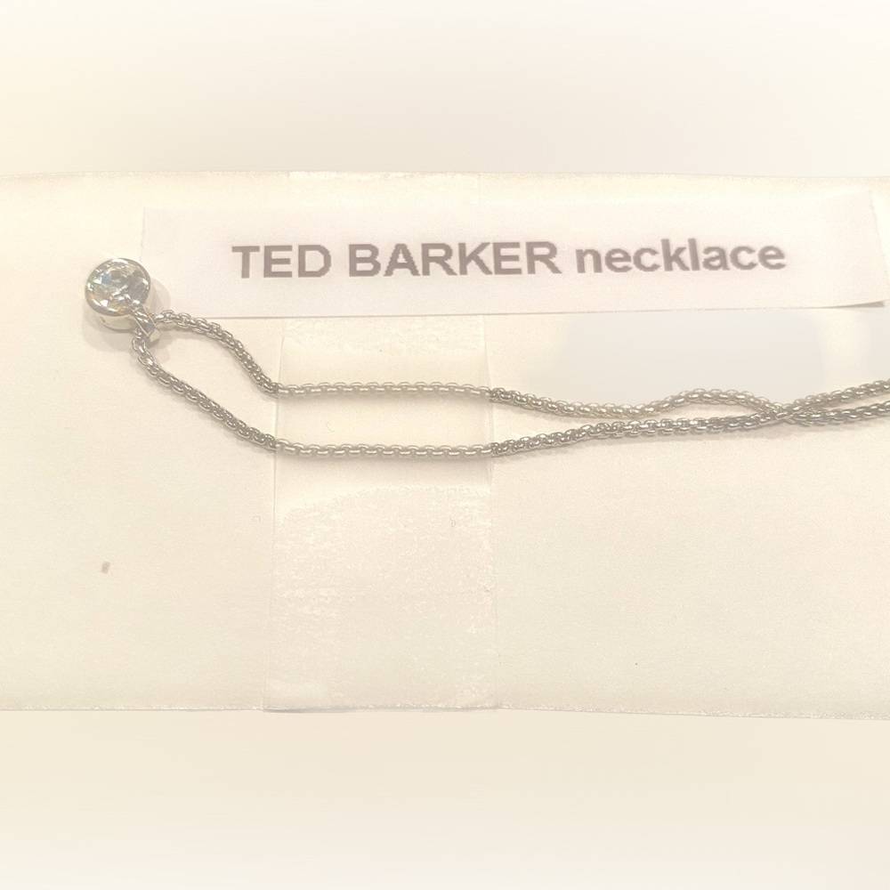 Ted Baker Sininaa Crystal Pendant Necklace.